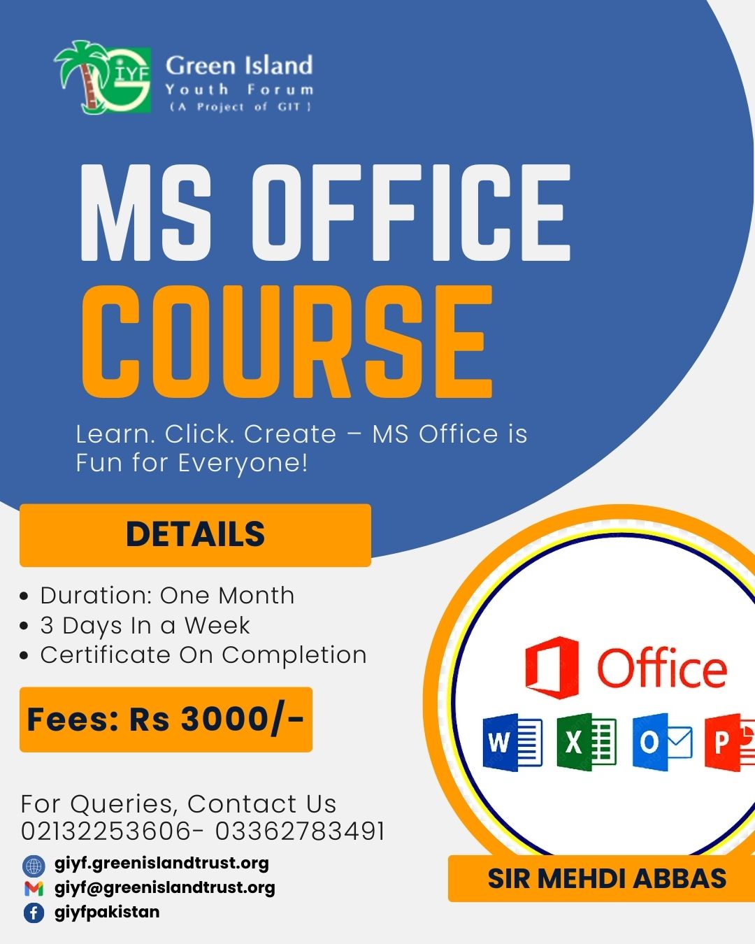 MS Office Couse July 2025