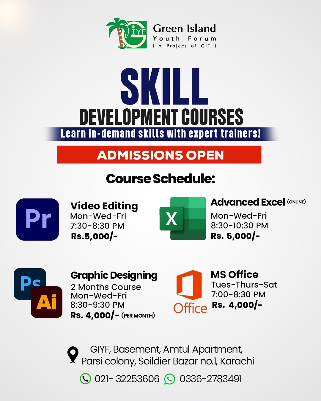 April Computer Courses 2026